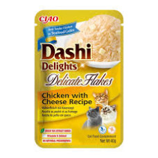 CAT DASHI DELIGHTS DELICATE FLAKES FRANGO+ QUEIJO